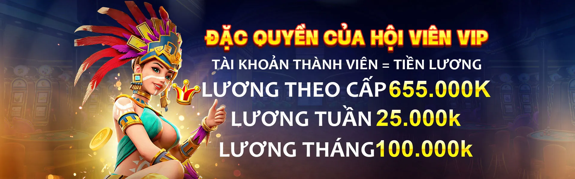 Banner kêu gọi hành động tham gia VIP